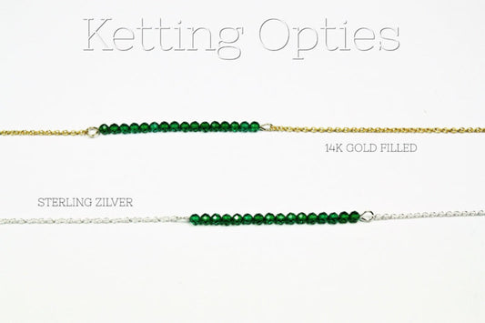 Augustus birthstone armband