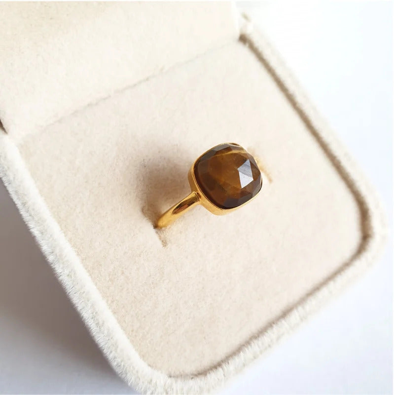 Tijgeroog ring