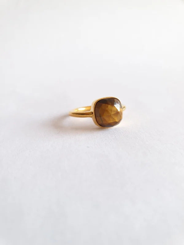 Tijgeroog ring