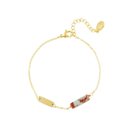 Aventurijn stone armband