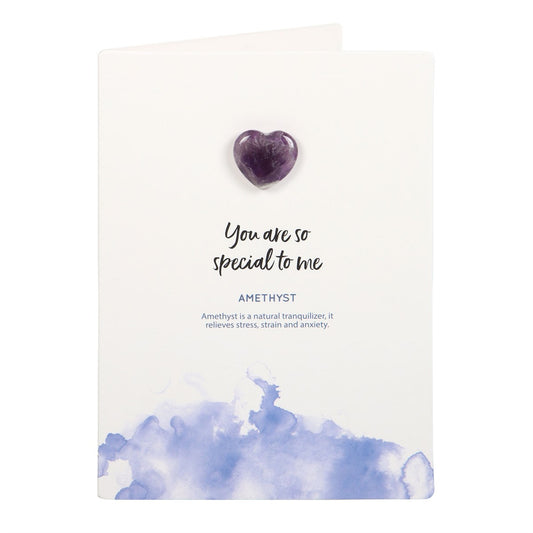 You are so special to me amethist kaart