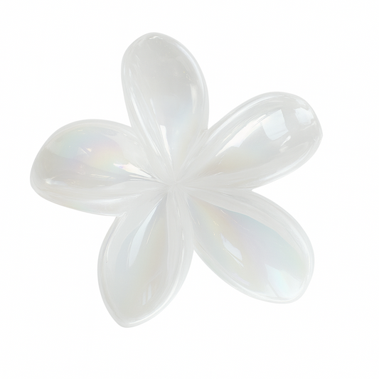 Flower haarclip parelmoer