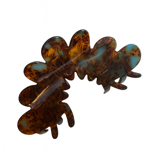 Butterfly haarclip bruin