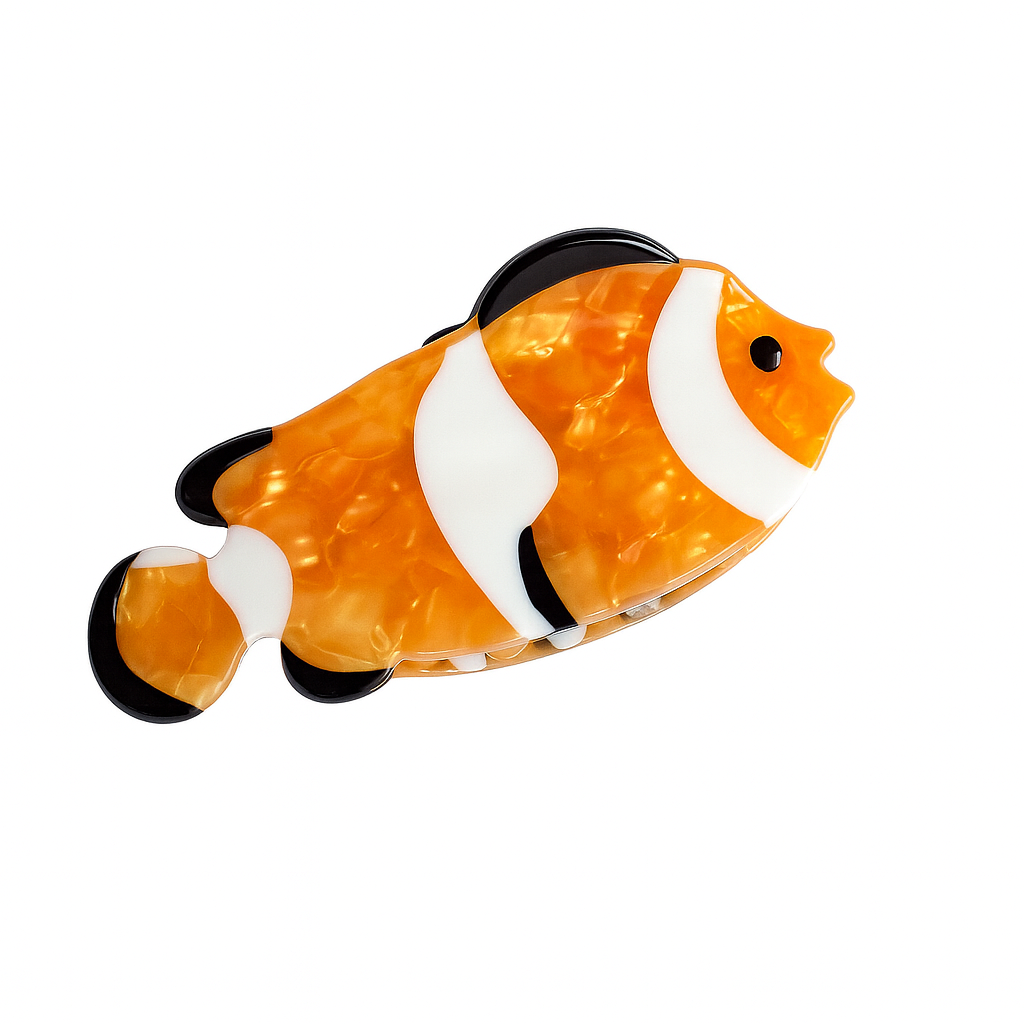 Clownvis haarclip