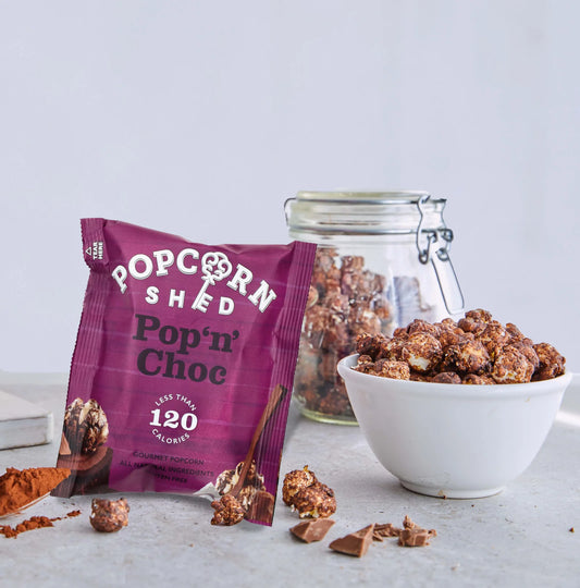 Pop 'n choc popcorn