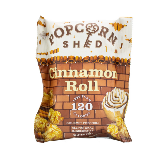 Cinnamon roll popcorn