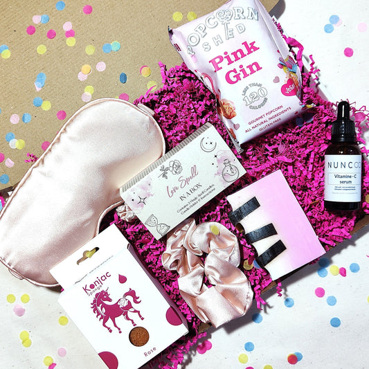 Roze cadeaubox