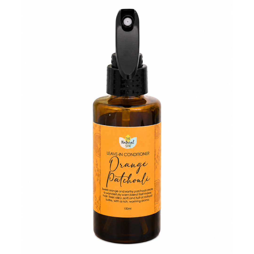 Sinaasappel en patchouli leave-in conditioner