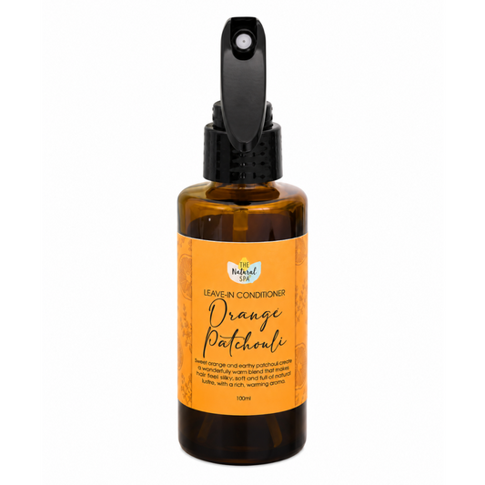 Sinaasappel en patchouli leave-in conditioner