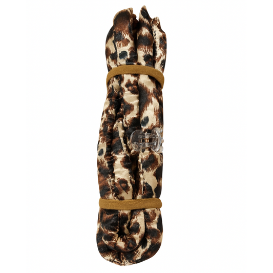 Mini heatless curls tijgerprint