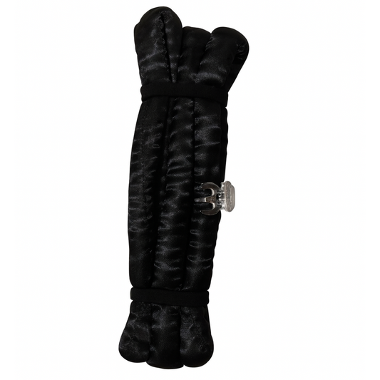 Mini heatless curls zwart