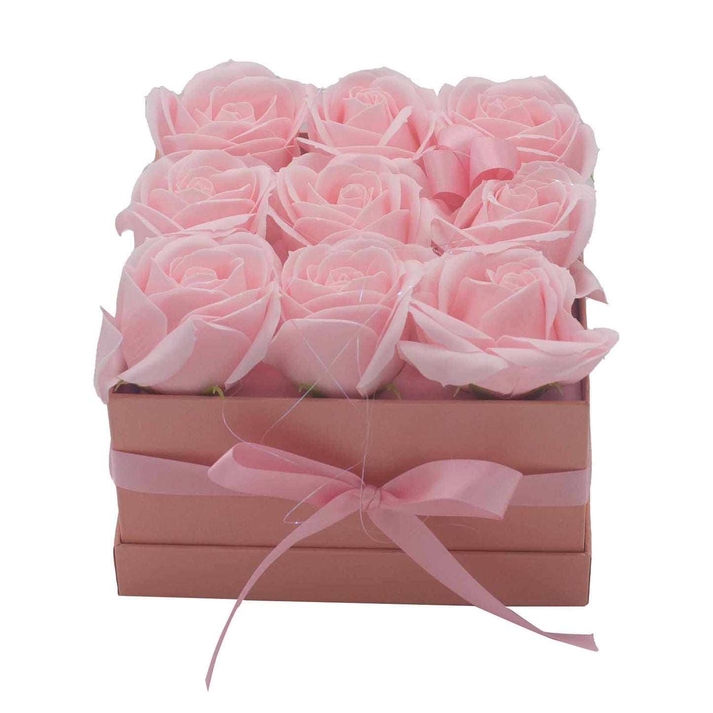 Roze zeeprozen cadeau box