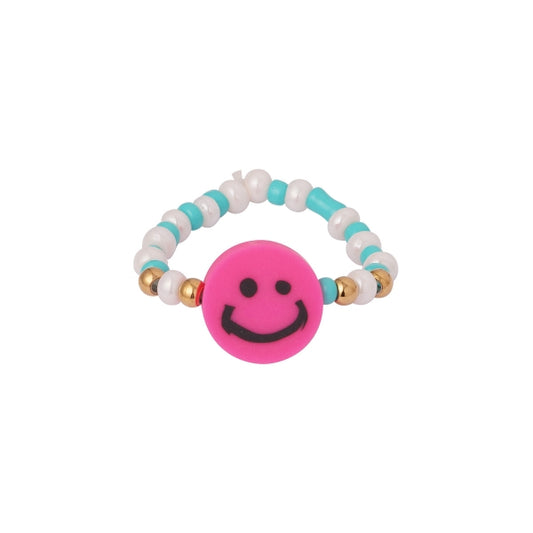 Pink smile ring