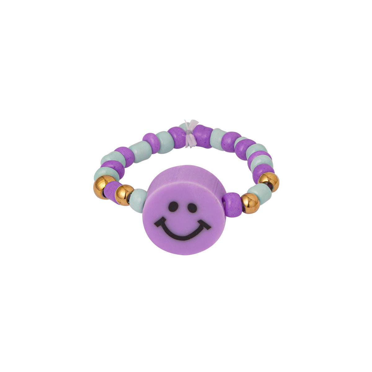 Purple smile ring