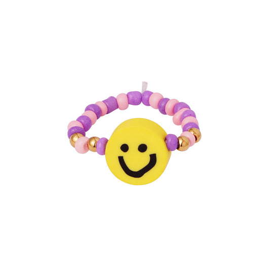 Yellow smile ring