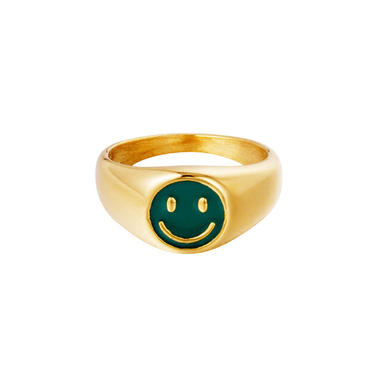 Happy green days ring