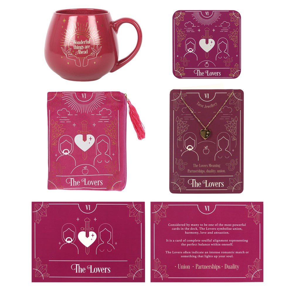 The lovers tarot cadeau set