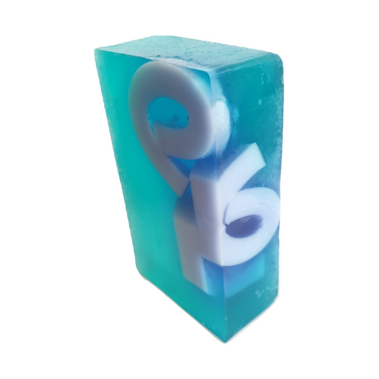 Blauwe bessen zeep